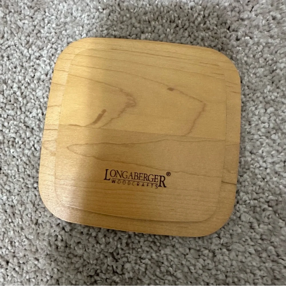 Longaberger Mini Miniature Cake Basket Lid